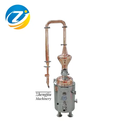 Micro Alcohol Distiller Copper Pot Still Distillation