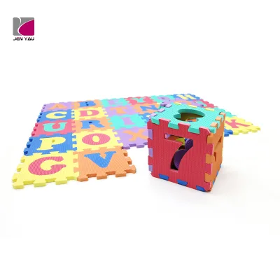 Hypoallergenic Baby Playmat 30x30cm Puzzle Playmat Dust Proof Cross Design Allergy Free Zone baby mat playmat