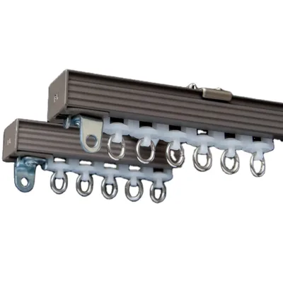 IKSUN Plastic Runner and Heavy Duty Automatic Curtain Track System
