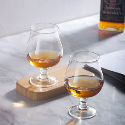 Premium Crystal Brandy Snifters Cognac Brandy Crystal Small Glasses for Drinking Brandy, Bourbon, and Wine