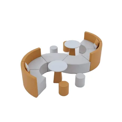 Modern Office Furniture Hospital Bank Hotel Lobby Public Area Sofa Customized Modular Leather Waiting Sofa Chair