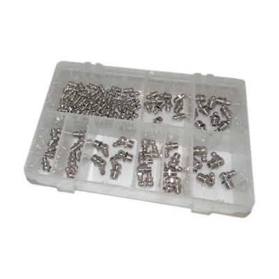110PCS Grease Nipple - Metric Size Stainless Steel Straight Grease Nipple Fitting Kit