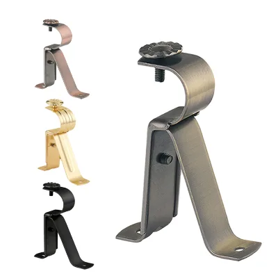 manufacturer cheap price curtain rod bracket good quality factory produce curtain rod support
