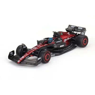 Mini GT MGT00729-L 1/64 Alfa Romeo C43 #77 Valtteri Bottas 2023 F1 2023 Australian GP Diecast Scale Model Car