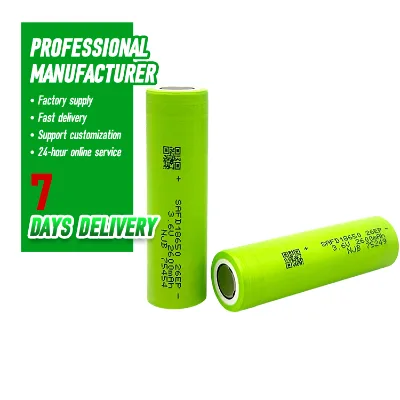 OEM Service 18650 Cylindrical Lithium Ion Cell 2600mAh 3.6V 7.8A for Branded Power Tool and Scooter Batteries
