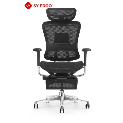 Ergonomic Mesh High Back Office Chair with 5D Adjustable Headrest and 4D Armrest Modern Design for Executives