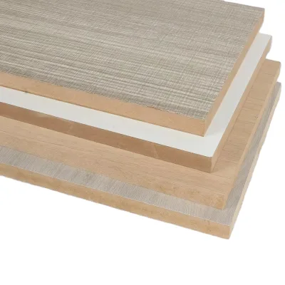 4x8 HDF Board E1 15mm 18mm High Density Fiberboard Laminated MDF Board