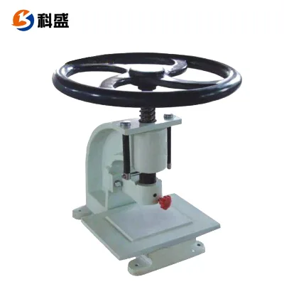 KS-5010 Manual Rubber Tensile Test Sample Cutting Machine