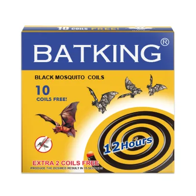 High Quality Black Mosquito Coil 125mm Smokeless Clean Mosquito Coil for Killing Mosquitos