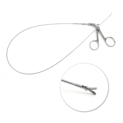 Urology Reusable Rigid/Flexible Grasping Forceps Flexible Rat-tooth Biopsy Lithotomy Forceps for Endoscopic Surgery
