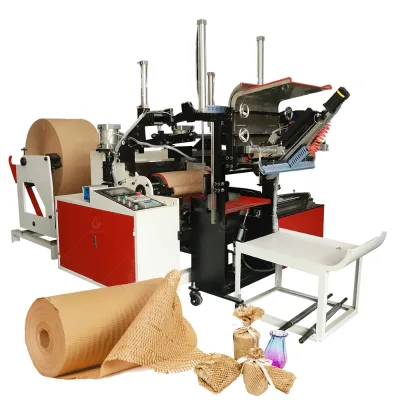 New Product Honeycomb Paper Cushion Machine Low Price Honeycomb Paper Making Equipment