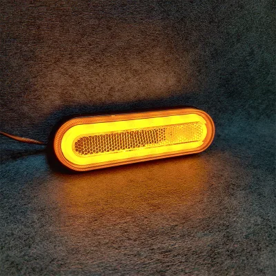 Reflector Lens Oval Neon Led Side Marker