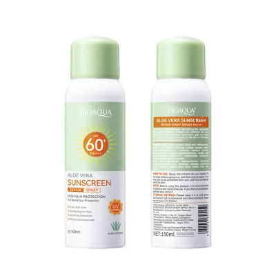 Wholesale Sunscreen Spray SPF50 PA+++ Spectrum UVA/UVB Protection Hydration Water Resistant Lightweight Full Body Sunscreen