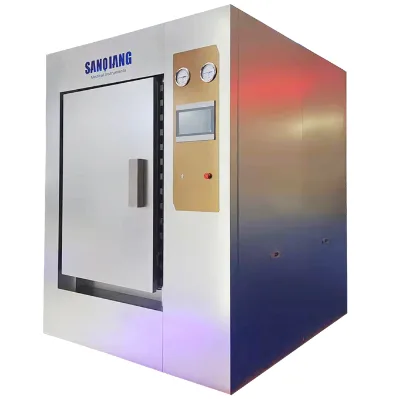 CSSD Hospital Steam Sterilizer Price Pressure Steam Sterilizer Double Door for