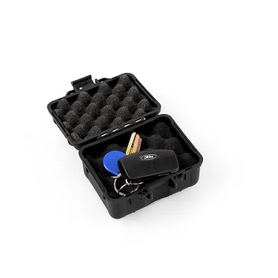 Weatherproof Magnetic Device Mount Box Heavy Duty Removable Protective Case for Vehicle Metal Surface