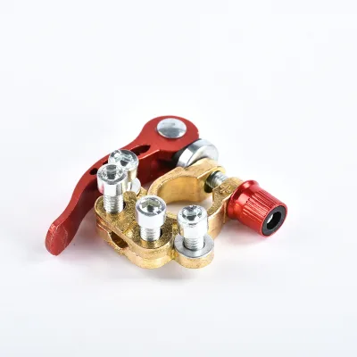 High Quality 4-way Battery Terminals Heavy Duty Disconnect Battery Copper Positive and Negative Automotive Battery Terminals