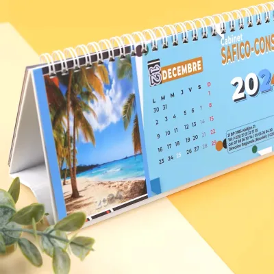 Table Calendar Pop up 3D Calendar Wall Desktop