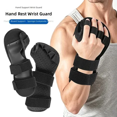 Adult Wrist Forearm Immobilization Splint Breathable Wrap-Style Bandage Can Replace Plaster Cast Sports-Protective Hand Support