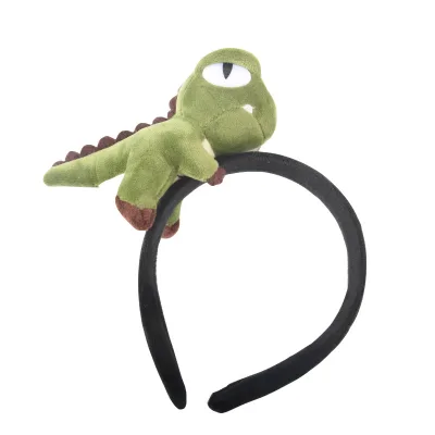 Plush Toy Dinosaur Hair Band Cute Action Figure Cartoon Plush Headband