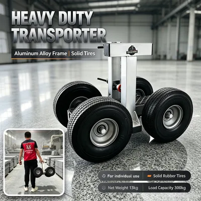 Speedone Industrial Aluminium Transfer Safety Cart New Condition Panel Slab Transport Dolly Rubber Metal Material 11kg Made
