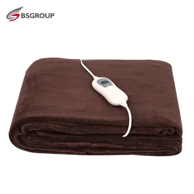 Washable Coral Electric Heating Blanket with Fast Heating Comfortable Heat Blanket for Winter