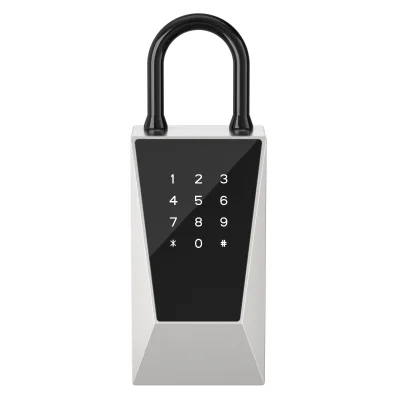 CH-930-1 New Aluminum Alloy Combination Key Lock Box with NFC Unlocking, Hanging & Wall-Mount Dual-Use Smart Key Storage Box