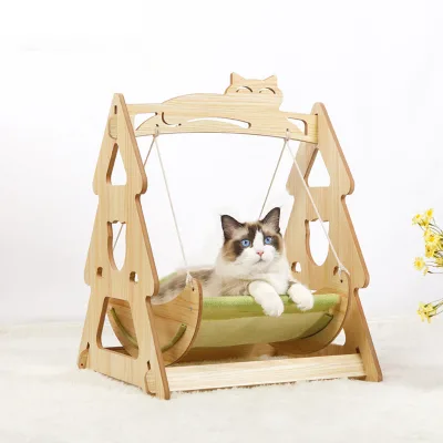 Customizable Rocking Hammock Bed for Cats/Dogs
