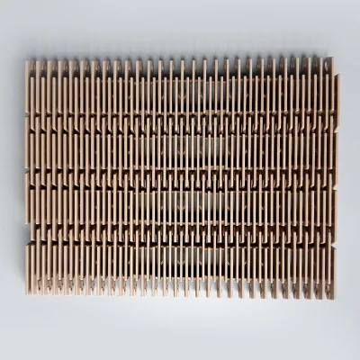 DLTE 4809 Ribbed Plastic Mesh Conveyor Belt-Plain Bearing 4809 Modular Straight Conveyor Belt 4809 Plastic Mesh Belt