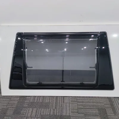 Professional Factory Acrylic RV Skylight R3500 Curved Forehead Window Double-Glazed UV Resistant European ECE Certified for