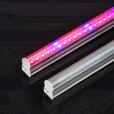 Indoor T5 Plant Growth Lamps Produced by Chinese Factories Growth Lamps for Hydroponic Vegetable Cultivation. Full-spectrum