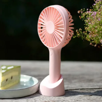 Rechargeable ,Handheld mini USB Fan Table Desk Fan for Travel.....