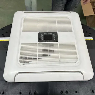 HEYRV Caravan DC 12V/24V Top-Mounted Integrated Air Conditioner