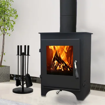 Modern Design Solid Fuel Steel Fireplace Wood Stove House Indoor Heating for Hotel