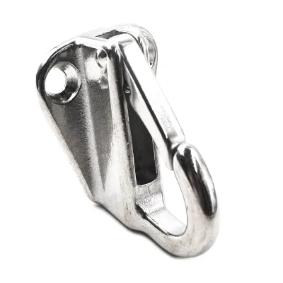 Fender Hook Marine Grade 316 Stainless Steel Spring Snap Hook Boat Ship Hardware
