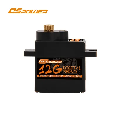 MG90S Anti-Burn Servo Drone & RC Aircraft Model STEAM Robot Servo Motor Copper-Gear Digital Servo