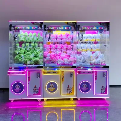 Factory Direct Sale Used Wahlap PP Tiger Coin-Operated High-Quality Claw Crane / Doll Machine Amusement Game Machine
