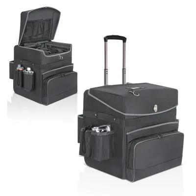 Custom Logo Waterproof Large Equipment Rolling Wheeled Camera Bag Luggage Trolley Case