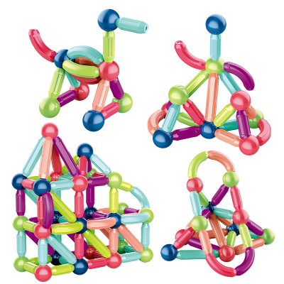 Early Childhood Education Puzzle Assembled Building Block Building Toys