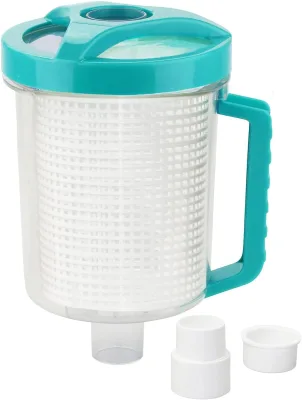Pool Leaf Catcher Skimmer Basket HDPE Material High Efficiency Swimming Pool Vacuum Cleaner BC0256 Fits Suction Pool