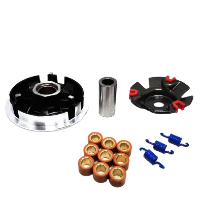 Racing CVT Clutch Kit With Roller Weights Drive Pulley for GY6 125cc 150cc 157QMJ Scooter Moped