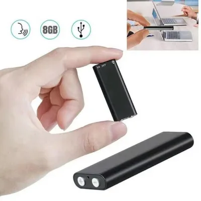 Professional Mini Digital Voice Recorders Long Battery Time 4GB/8GB/16GB/32GB Audio Recording in MP3 Format