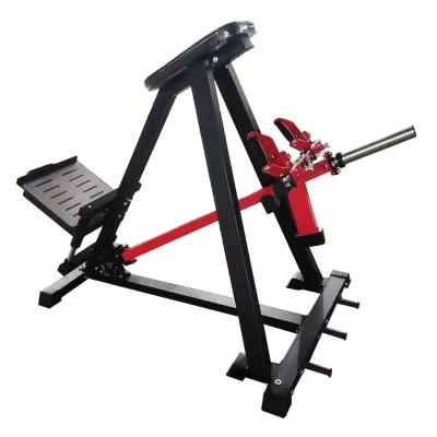 Steel Plate Loaded T Bar Rower Incline Rowing Gym Workout Equipment for Body Building and Fitness