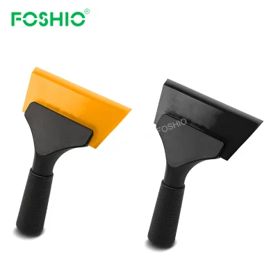 Foshio Customize Yellow Glass Water Wrap Squeegee Silicone Rubber