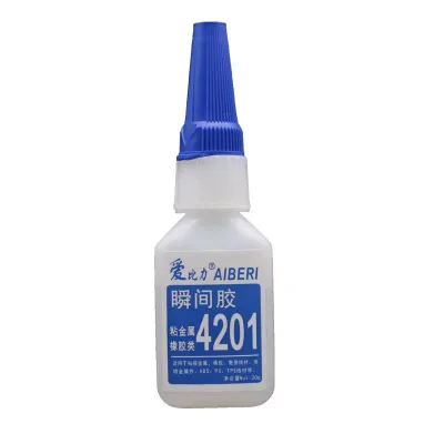 AIBERI Hot Selling Acrylic Transparent Instant Adhesive Super Glue for Woodworking Transportation Footwear/Leather Fast Curing