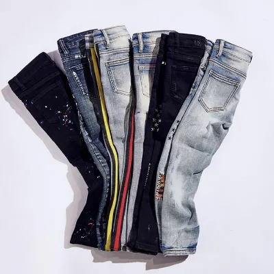 Boutique Store Boys Jeans Slim/ Skinny Fit Denim Toddler Pants for Boys