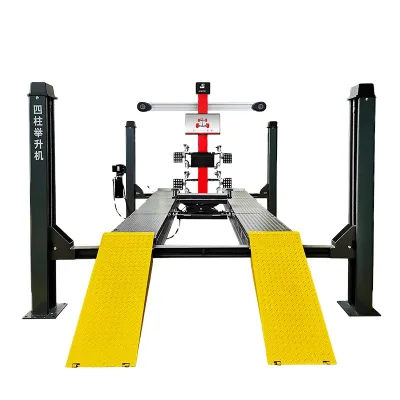 JING LI JL460 Tire Changer Combo 3D Car Wheel Alignment One Station Auto Service Machine & Tools 4000kg Lifting Capacity
