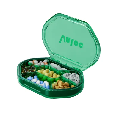Medicine Box Portable Small Box Medicine Carry-on sealed Moisture-proof Storage Pills Box