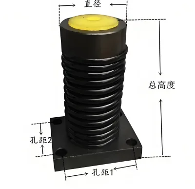 Chinese Factory Shearing Machine Pressing Foot Shearing Machine Spring Pressing Oil Cylinder Accessories