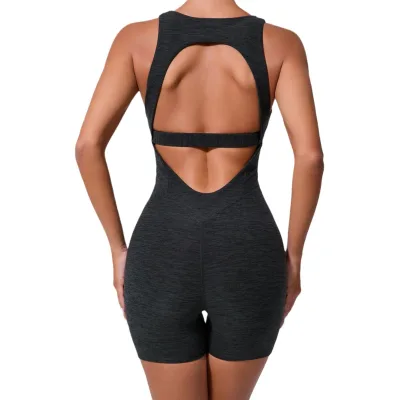 Women's Sports Bodysuit & Jumpsuit New Hollow out Beauty Slim Fit Butt-Lifting Fitness One-Piece Yoga Jumpsuit