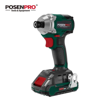 230NM Torque Brush Impact Wrench 20V Industrial Electric Cordless 1/4 Drive Square Drive Head Car Truck Repair Power Tools